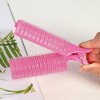 Unique Bargains Women's Volumizing Hair Clips for Bangs Pink 1 Pc - 2 of 4