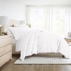 3 Piece Duvet Cover & Shams Set - Soft and Breathable, Double Brushed Microfiber, Wrinkle Free - Becky Cameron - 2 of 4