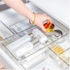 Cheer Collection 25-Piece Clear Drawer Organizer Set – Stackable Acrylic Bins in 4 Sizes with Non-Slip Pads - 4 of 4