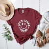 Simply Sage Market S.W.Smiley Let's Learn Today Circle Short Sleeve Tee - 3 of 4