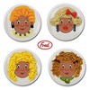 Fred Ms. Food Face Dinner Plate for Kids, 8.25” Ceramic Dinnerware Plate Lets Children Create Edible Hairstyles & Accessories, Children’s Tableware - 2 of 4