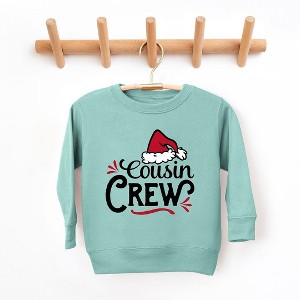 The Juniper Shop Cousin Crew Santa Hat Youth Ultra-Soft Graphic Sweatshirt - 1 of 3