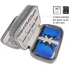 MaseiKar Double Compartment Storage Case Compatible with 3DS/3DS XL/New 2DS XL and Accessories, Protective Carrying Bag, Portable Travel Organizer - 3 of 4