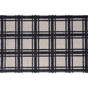 2'x3' ColorStar Prairie Grid Door Mat - Bungalow Flooring - 1 of 4