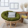 Outdoor Round Papasan Chair Cushion - Sorra Home - 2 of 3