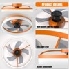 Maliang Ceiling Fans With Lights - 3 of 4