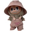 Doll Clothes Suuperstore Pretty in Pink Overalls and Hat for Fashion-Forward 17.5 cm Labubu Dolls - 2 of 4
