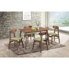 New Classic Furniture,Morocco 5-Piece Mid-Century Wood Dining Set In Green - 3 of 4