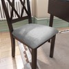 Vynxaria Gray Dining Room Chairs Set of 2 Dining Chair - 2 of 4
