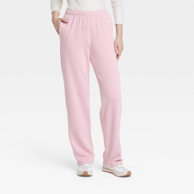 Women's Leisure Studio Mid-Rise Straight Leg Sweatpants - Universal Thread™