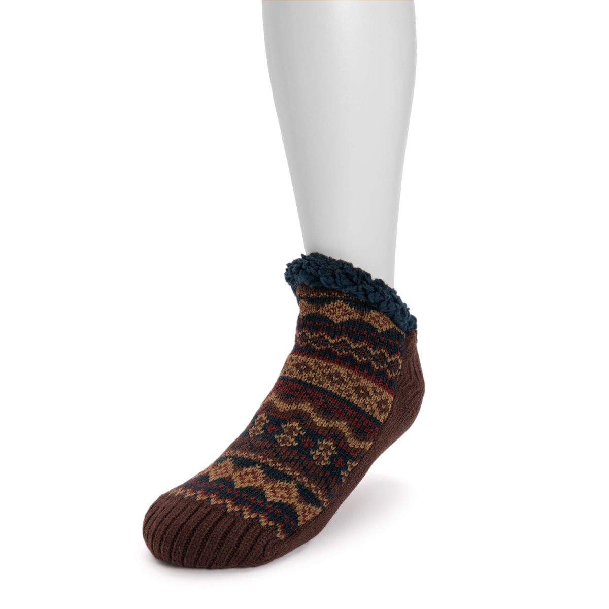 MUK LUKS Men's Ankle Cabin Sox