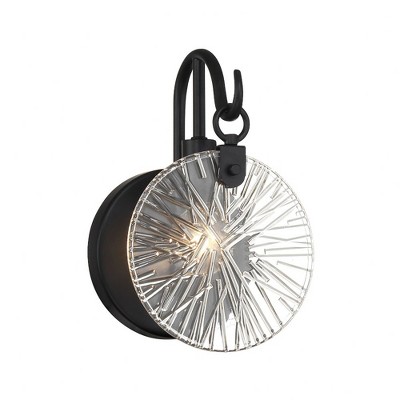 Savoy House Addison 1 - Light Vanity in  Matte Black
