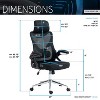 TiramisuBest Essential Ergonomic Office Chair with Headrest & Lumbar Support, Modular Sectional Sofa with Storage, Sideboard Buffet Style De - 3 of 4