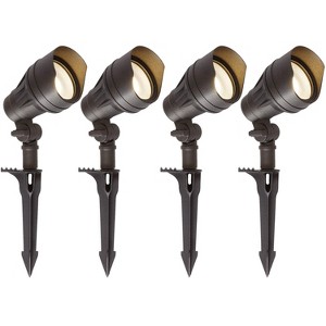 Low Voltage LED Landscape Spot Light Kits, 10W 390LM, 4 Pack, Driver & Cable NOT Included - 1 of 4