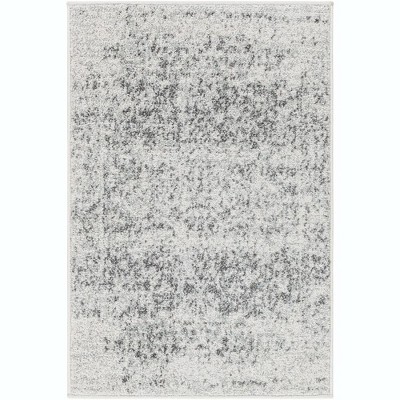 Mark & Day Amelia 2'x3' Rectangle Woven Indoor Area Rugs Charcoal/Light Gray/Beige: Stain-Resistant, Pet Friendly, Traditional Style