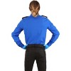 HalloweenCostumes.com Men's TSA Agent Blue Long Sleeved Costume Shirt - 4 of 4