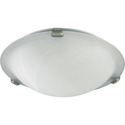 Quorum Lighting 2 - Light Flush Mount in  Satin Nickel