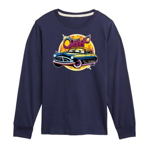 Boys' - Disney - Classic Doc Hudson Car Show Ready Long Sleeve Graphic T-Shirt - 1 of 4
