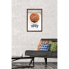 Trends International NBA Oklahoma City Thunder - Drip Basketball 21 Framed Wall Poster Prints - 2 of 4