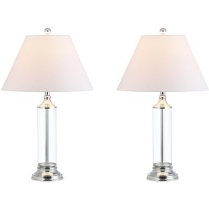 JONATHAN Y Astor Glass LED Table Lamp - 1 of 4