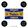Evergreen Come Back with Tickets University of Pittsburgh 28" x 16" Woven PVC Indoor Outdoor Doormat - 3 of 4