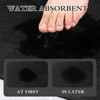 BAGOKIE Non-Slip Bath Mat Super Absorbent & Quick Dry Bathroom Rug - 4 of 4