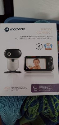 Motorola Nursery  PIP1510 CONNECT 5.0” Wi-Fi® Motorized Video Baby Monitor