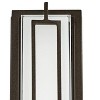 Possini Euro Design Belfonte Modern Outdoor Wall Light Fixture Bronze LED 16 1/4" White Glass for Post Exterior Barn Deck House Porch Yard Patio Home - 3 of 4