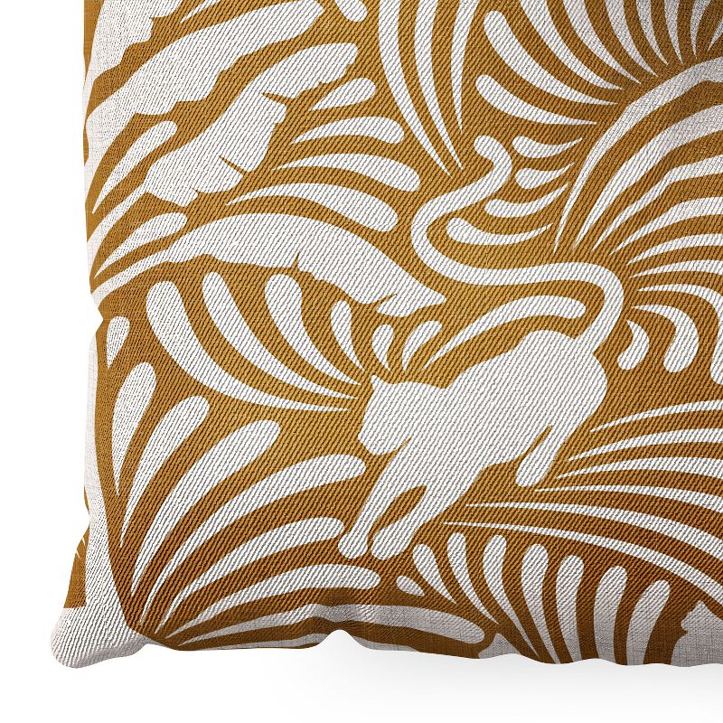 evamatise Big Cats and Palm Trees Jungle Square Floor Pillow - Deny Desings, 3 of 5