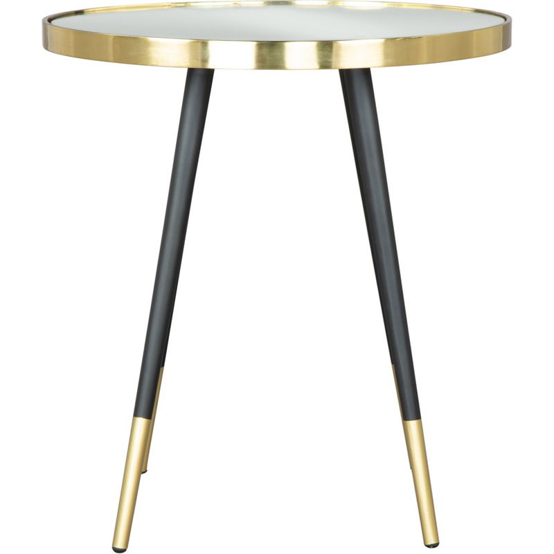 Jonathan Side Table Glass Gold - ZM Home, 4 of 12