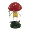 Lori Mitchell 7.0 Inch Fun Guy Mushroom Flowers Figurines - 2 of 3