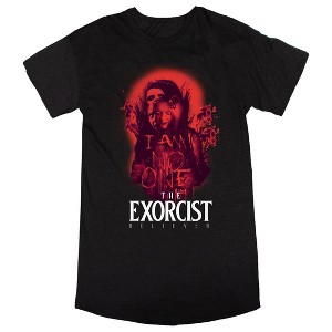 The Exorcist: Believer I Am No One Women's Black Short Sleeve Sleep Shirt - 1 of 2