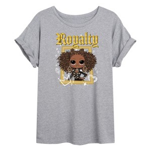 Women's - LOL Surprise! - Royal Bee Oversized Graphic T-Shirt - 1 of 4