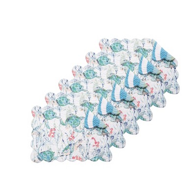 C&F Home Sea Turtle Cove Placemats Set of 6, 13" x 19"