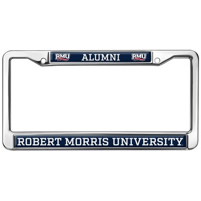 Robert Morris University Alumni Full Size Standard License Plate Metal Frame