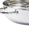 Wolfgang Puck 11" Stainless Steel Sauteuse Pan and Roasting Rack Refurbished - 2 of 2