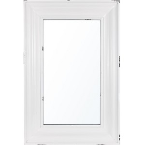 Linsa Mirror - 24" x 36" - MRR1059 - White - Safavieh - 1 of 4
