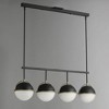 Maxim Lighting Duke 4 - Light Pendant in  Black/Weathered Brass - 3 of 3