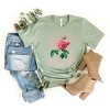 Simply Sage Market Women's Blooming With Grace Flower Short Sleeve Graphic Tee - 2 of 2