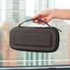 Insten Carrying Case with 10 Game Slots Holder for Nintendo Switch Lite - Portable & Protective Travel Cover Accessories, Black - 2 of 4