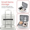 BEAFUP 4-Piece PP Lightweight & Durable Expandable Luggage Set with Spinner Wheels and TSA Lock - 14", 20", 24", 28" for Travel,White - 3 of 4