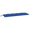 vidaXL Garden Bench Cushions 2 pcs Blue 59.1"x19.7"x2.8" Oxford Fabric - 3 of 4