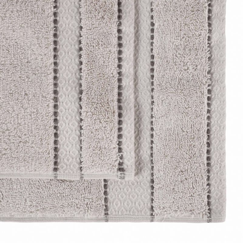 Cotton Heavyweight Ultra-Plush Luxury 8 Piece Towel Set by Blue Nile Mills, 3 of 9