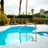 Costway Swimming Pool Hand Rail 49'' Stainless Steel Mounted Pool Stair Rail w/Base Plate - 3 of 4