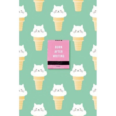 Burn After Writing (Ice Cream Cats) - by  Sharon Jones (Paperback)