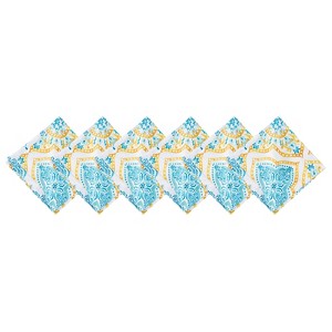 C&F Home Terrace Medallion Napkin Set of 6 - 1 of 4