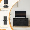 RISOKEYS Classic Wide Fabric Closet Dresser,with Storage Drawers, Chests Organizer,TV Stand with Metal Frame for Clothes,Living Room,Hallway - 4 of 4