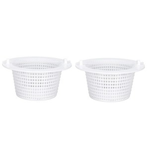 2 Pcs Skimmer Baskets, Above Ground Swimming Pool Filter Basket, Swimming Pool Replacement Parts Compatible for Hayward SP1091WM - 1 of 4