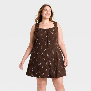 3x midi dress Showmall Plus Size Floral Midi Dress with Pockets for Women, Vibrant Floral Black 3X Long Sleeve Scoopneck Swing A-Line, Comfortable for Spring/Fall/