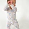 tiny knot co. Newborn, Infant Gender Neutral Buttery Soft Convertible Romper Foldover Mittens & Footies with Grippers TENCEL Modal One Piece Pajamas - 4 of 4